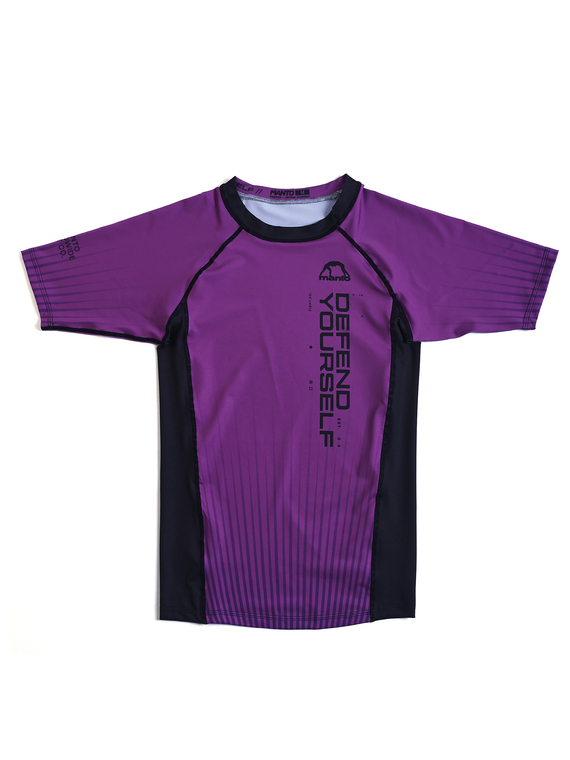 MANTO rashguard RANKED purple CLOTHING \ RASHGUARDS Top Quality