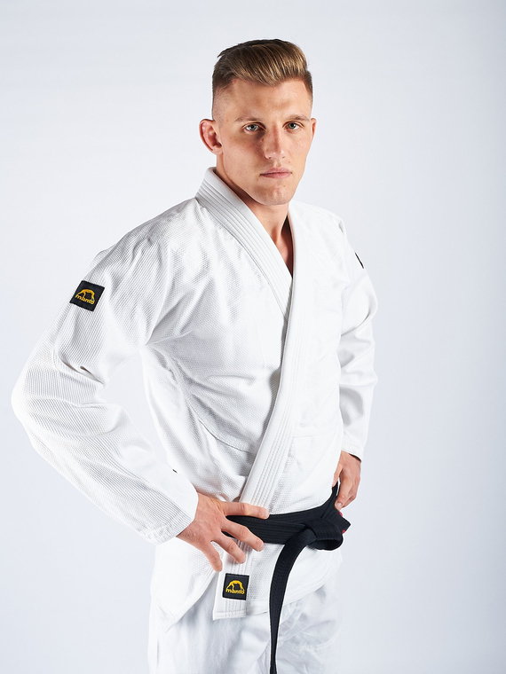 MANTO "BASE" BJJ GI white V1 + white belt BJJ GEAR \ BJJ GI / KIMONOS