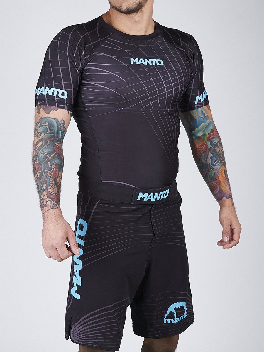 Combo rashguard + MMA shorts LINES SALE COMBO Top Quality