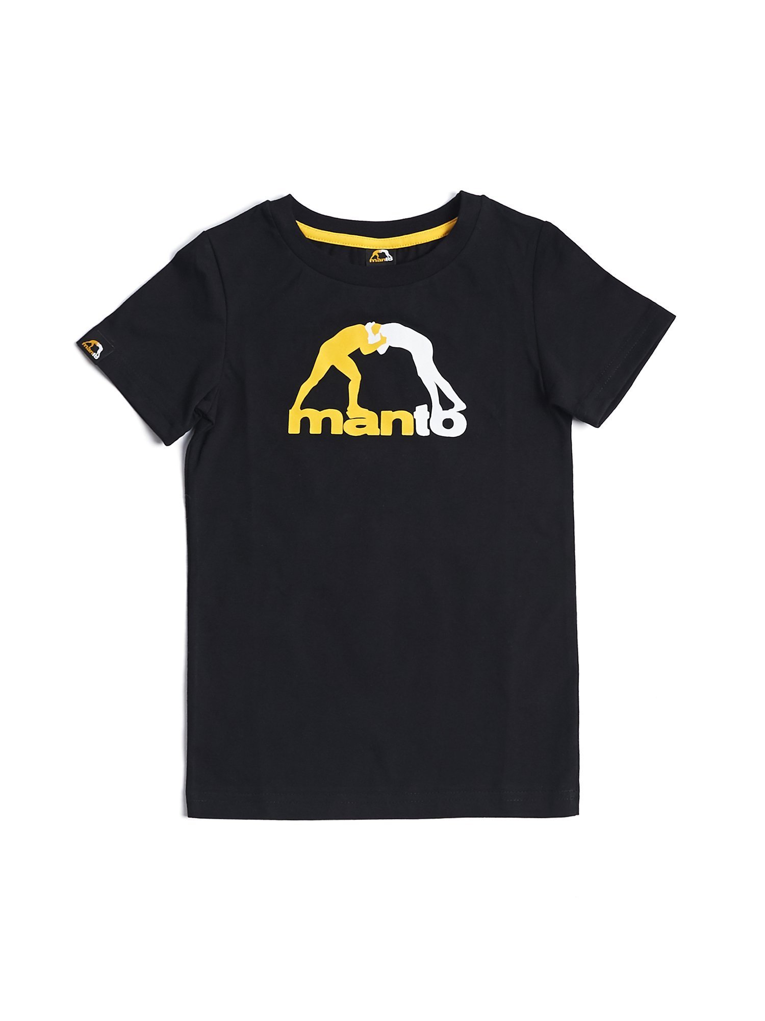 MANTO kids tshirt LOGO black CLOTHING \ JUNIOR KIDS Top Quality