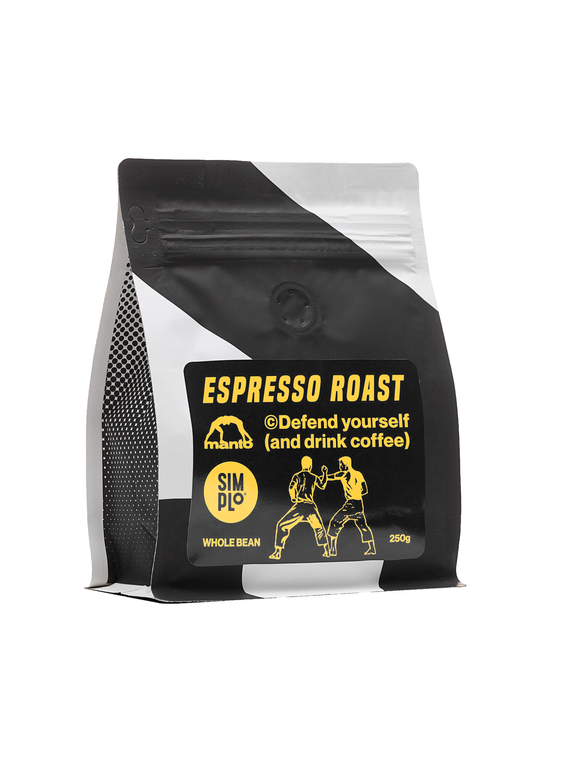  MANTO x SIMPLo "Espresso Roast" whole bean coffee