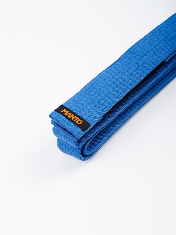 MANTO belt BJJ LABEL blue