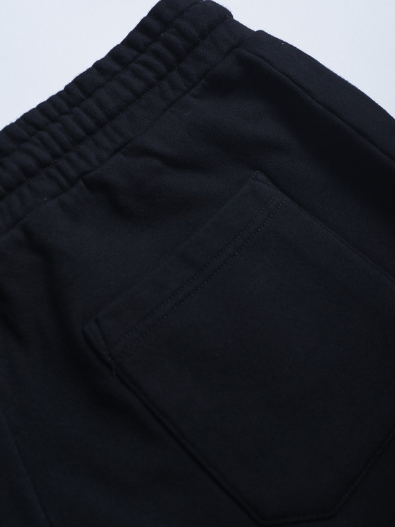 MANTO cotton shorts LABEL black