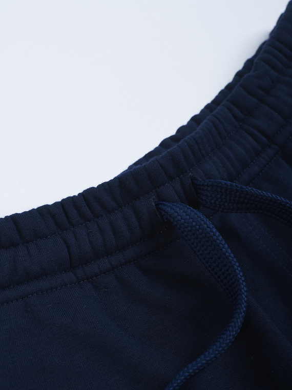 MANTO cotton shorts SOCIETY navy blue