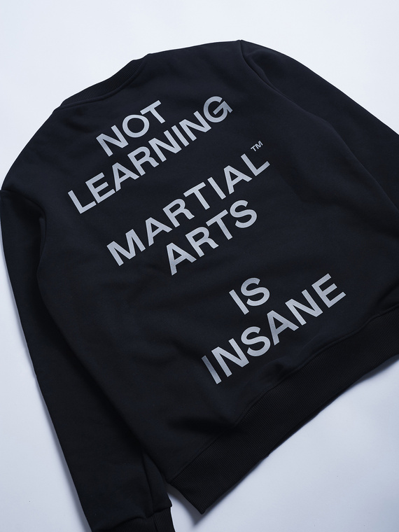 MANTO crewneck INSANE black