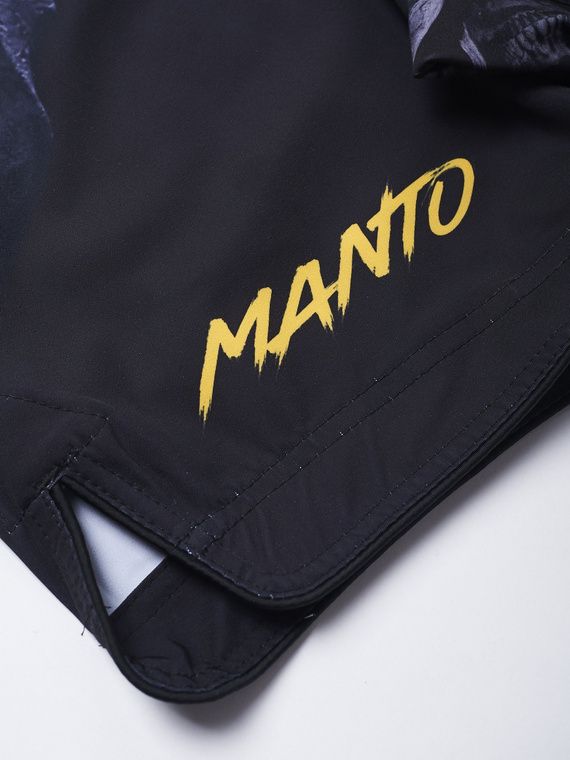 MANTO fight shorts DOOM