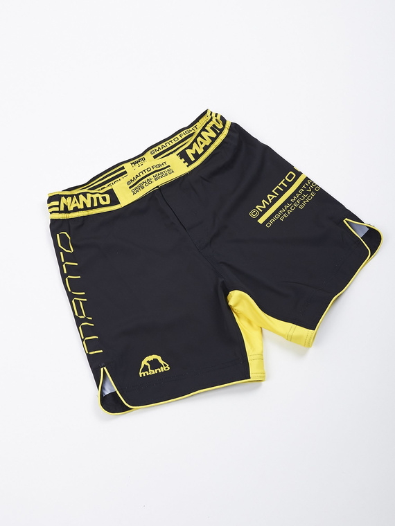 MANTO fight shorts FUTURE black