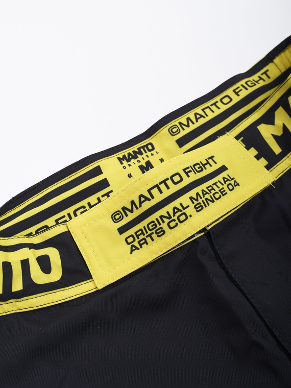 MANTO fight shorts FUTURE black