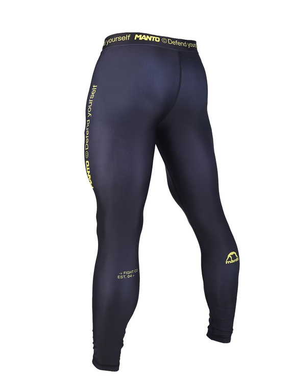 MANTO grappling tights ALPHA black