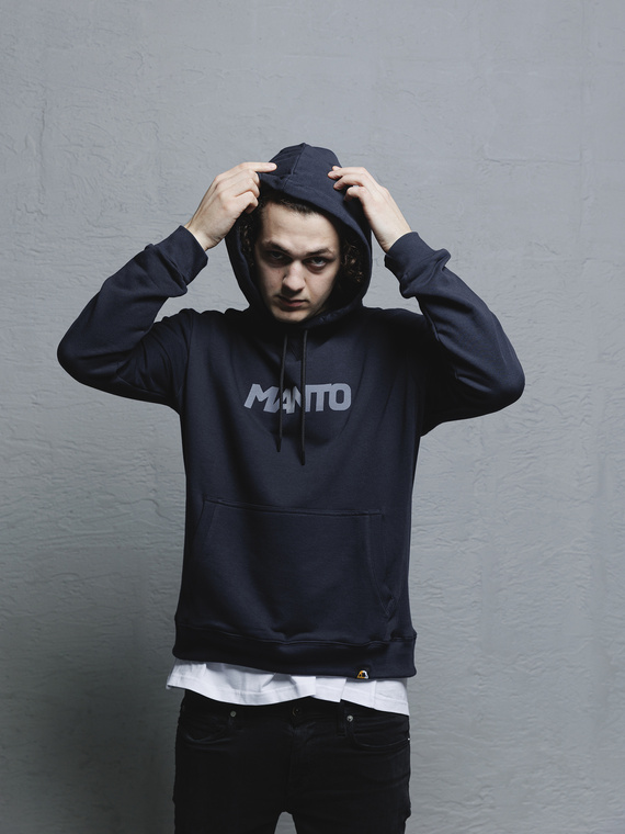 MANTO hoodie PARIS 3.0 graphite