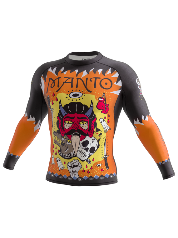 MANTO long sleeve rashguard DIABLO