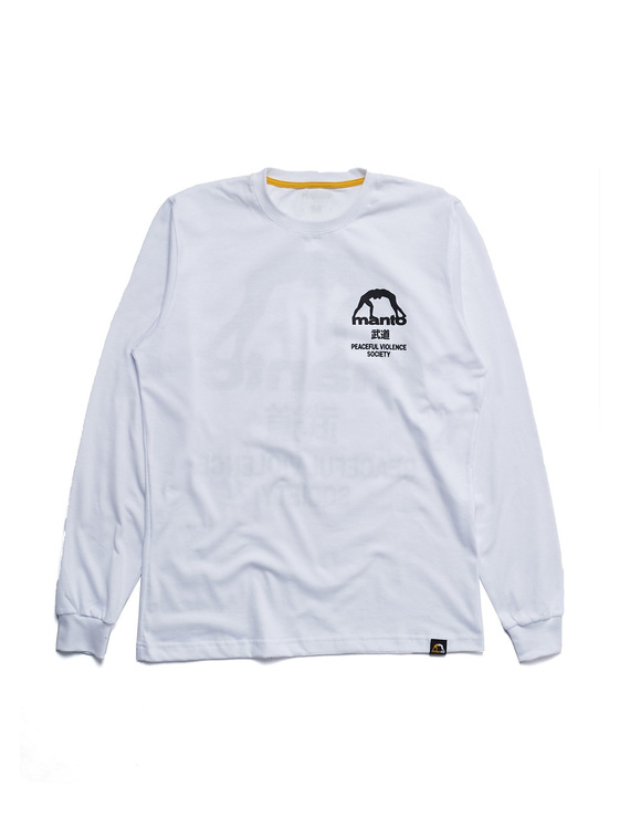 MANTO longsleeve SOCIETY white