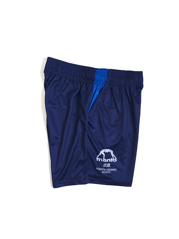 MANTO  mesh shorts SOCIETY 2.0 navy blue