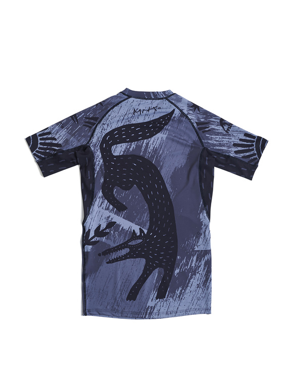 MANTO rashguard LIVINGS gray