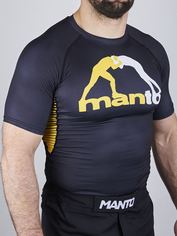 MANTO rashguard LOGO black