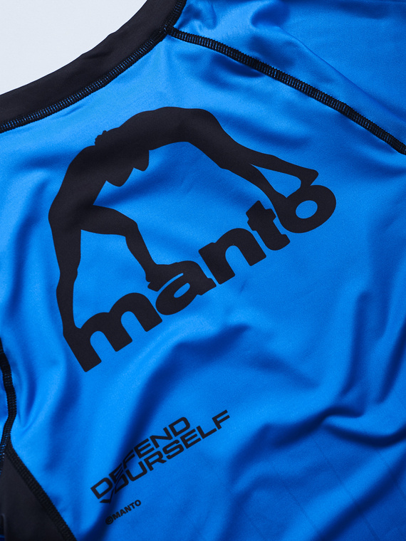 MANTO rashguard RANKED blue