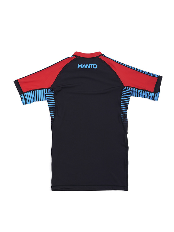 MANTO rashguard STRIPE 2.0 black/red