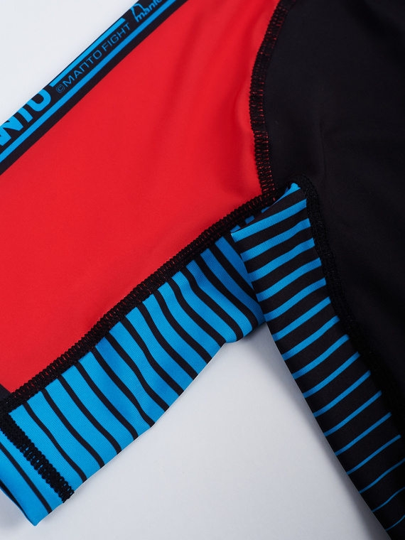 MANTO rashguard STRIPE 2.0 black/red