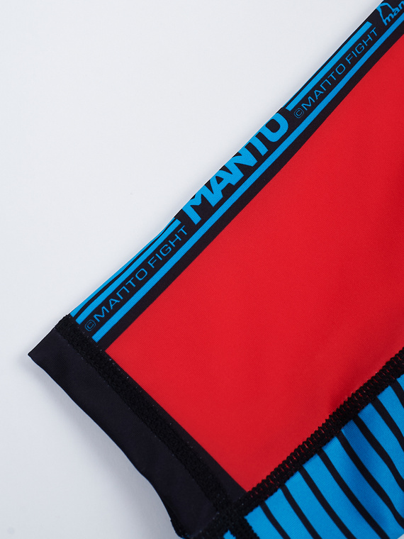 MANTO rashguard STRIPE 2.0 black/red