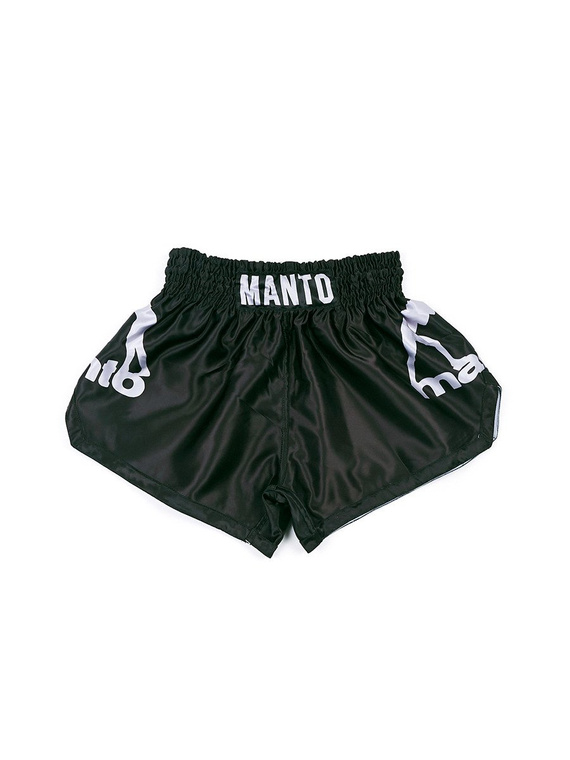 MANTO shorts MUAY THAI DUAL black/silver