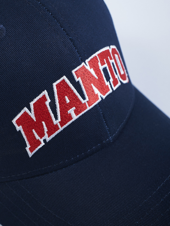 MANTO snapback cap VARSITY navy blue