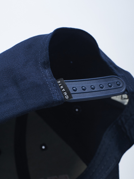 MANTO snapback cap VARSITY navy blue