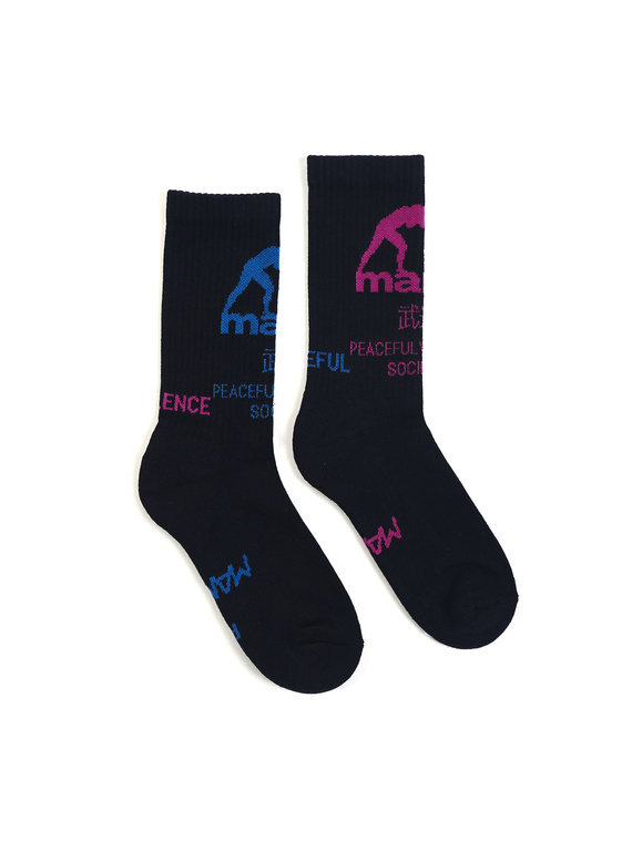 MANTO socks SOCIETY black 