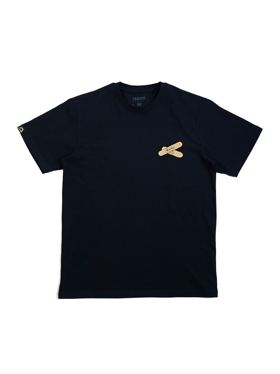 MANTO t-shirt  BANDAID black