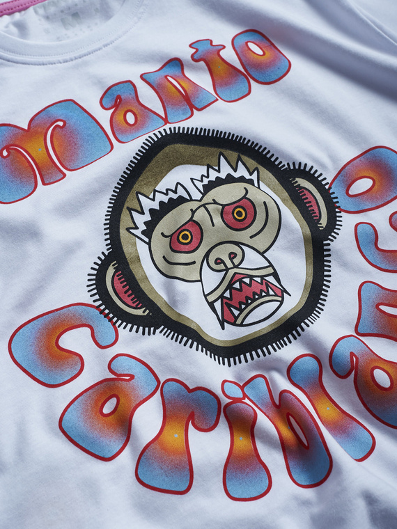 MANTO t-shirt CARIBLANCO white