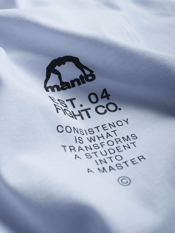 MANTO t-shirt  CONSISTENCY white