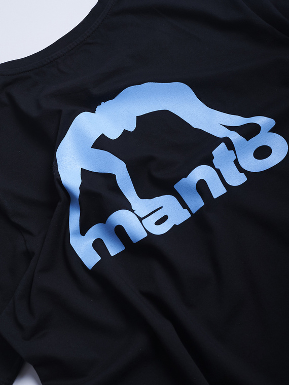 MANTO t-shirt DEFEND OVERSIZE black-blue
