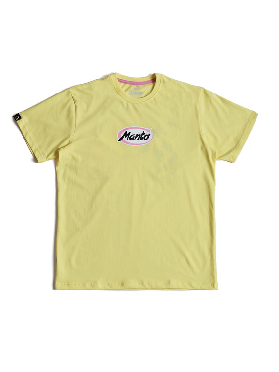 MANTO t-shirt DOGS yellow