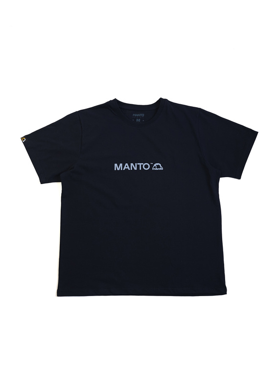 MANTO t-shirt INSANE  OVERSIZE black