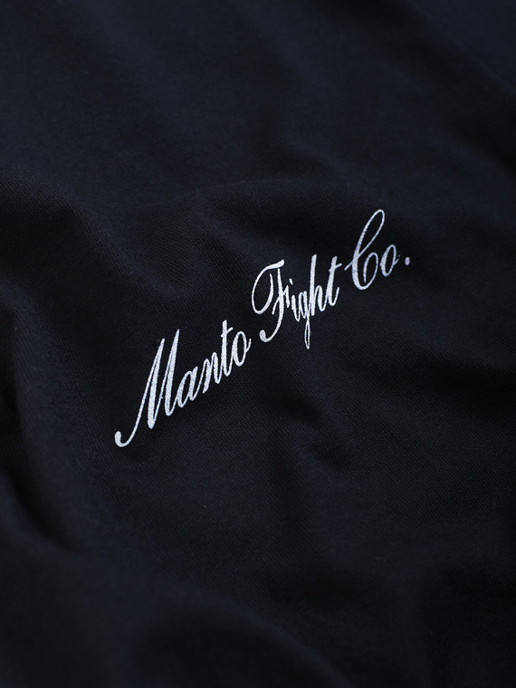 MANTO t-shirt ITALIC black
