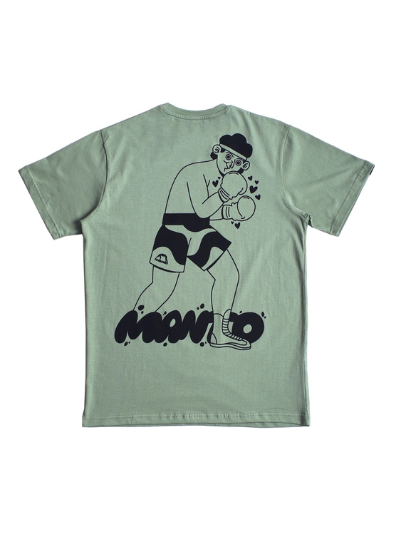 MANTO t-shirt LUTEK BOXER green