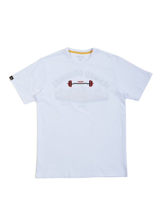 MANTO t-shirt RING 2.0 white