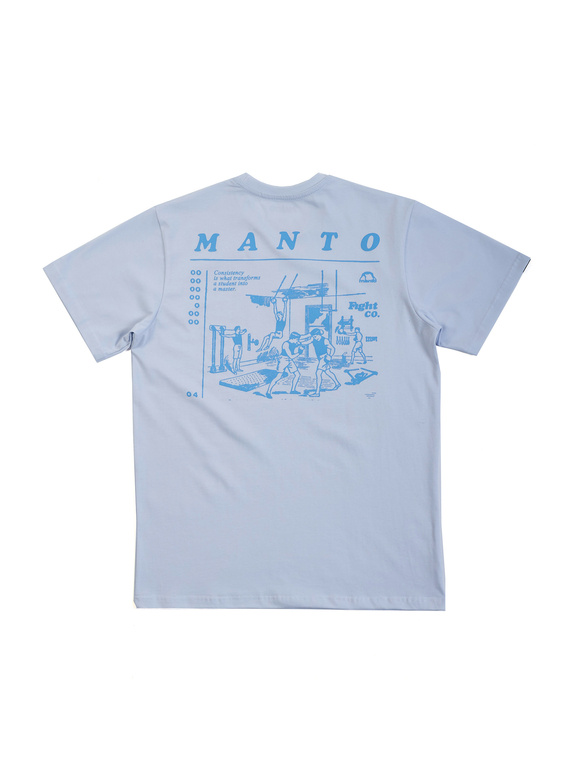 MANTO t-shirt SPORT light grey