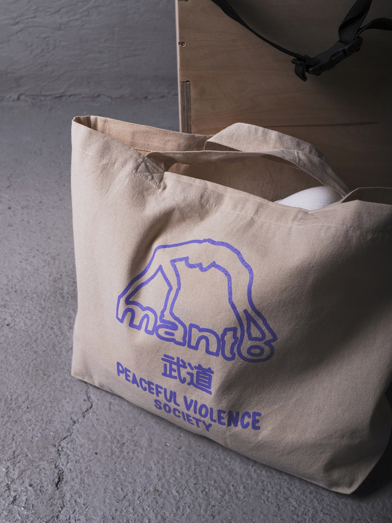 MANTO tote bag SOCIETY large