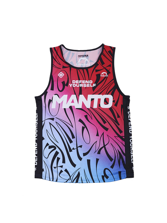 MANTO training tank top MULTI GRADIENT