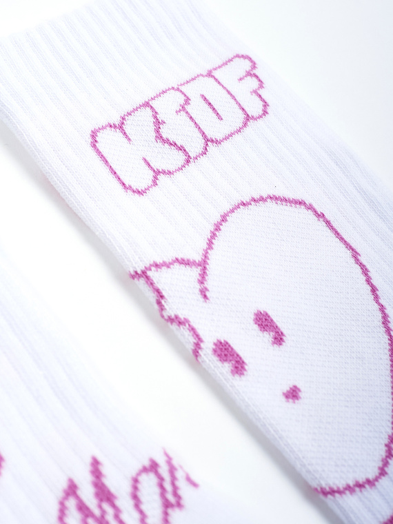 MANTO x KTOF socks HEART white
