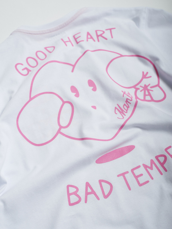 MANTO x KTOF t-shirt HEART white