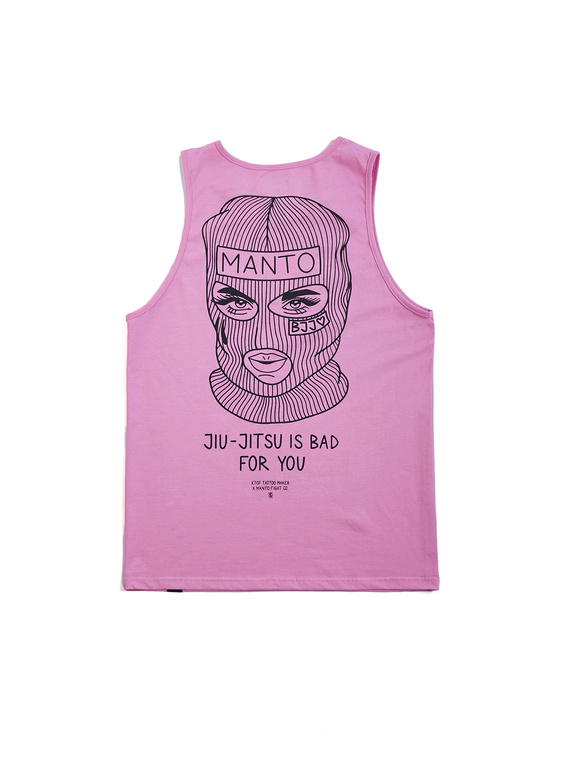 MANTO x KTOF tank top BALACLAVA pink