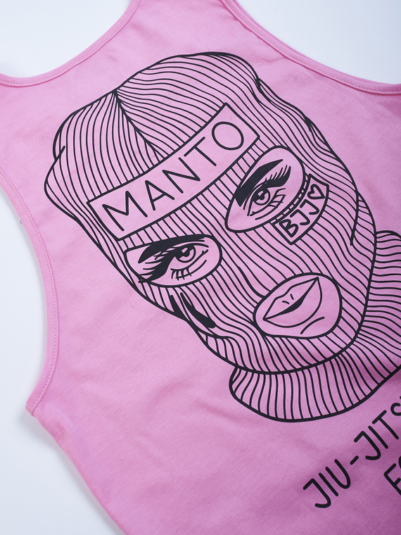 MANTO x KTOF tank top BALACLAVA pink