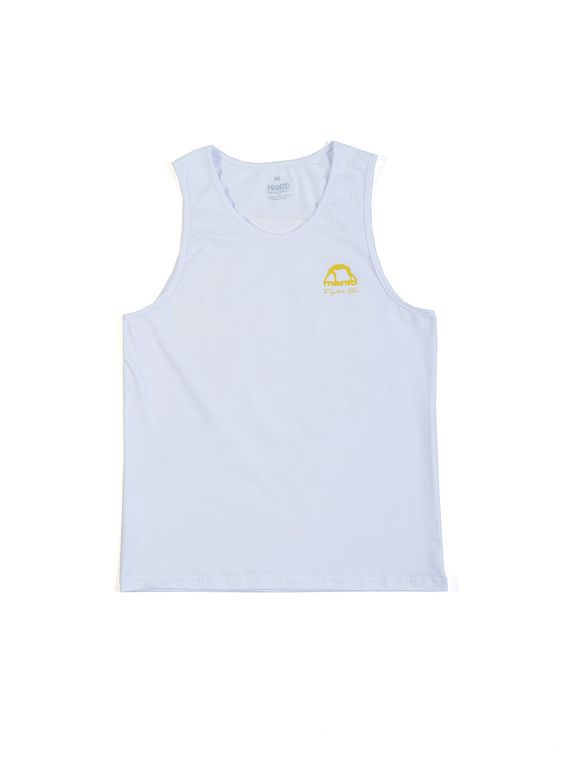 MANTO Muskelshirt FIGHT CO. weiss