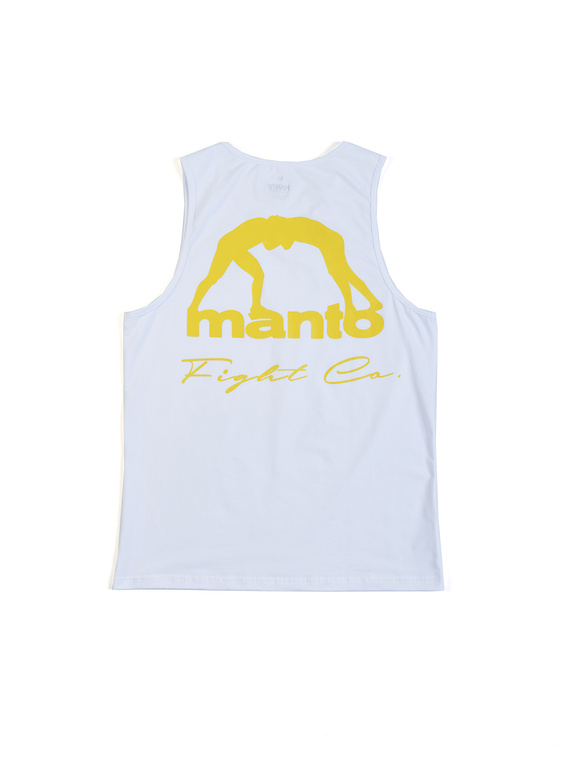 MANTO Muskelshirt FIGHT CO. weiss