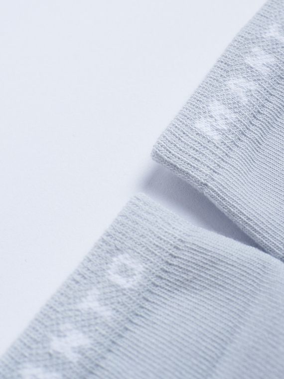 MANTO Socken LOGO grau