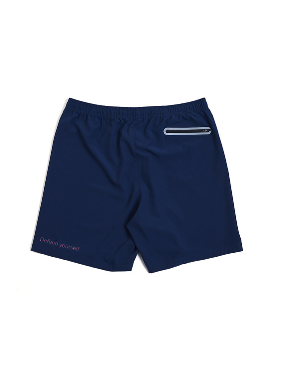 MANTO Trainingsshorts SPORT marineblau