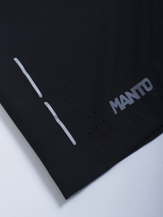 MANTO Trainingsshorts SPORT schwarz