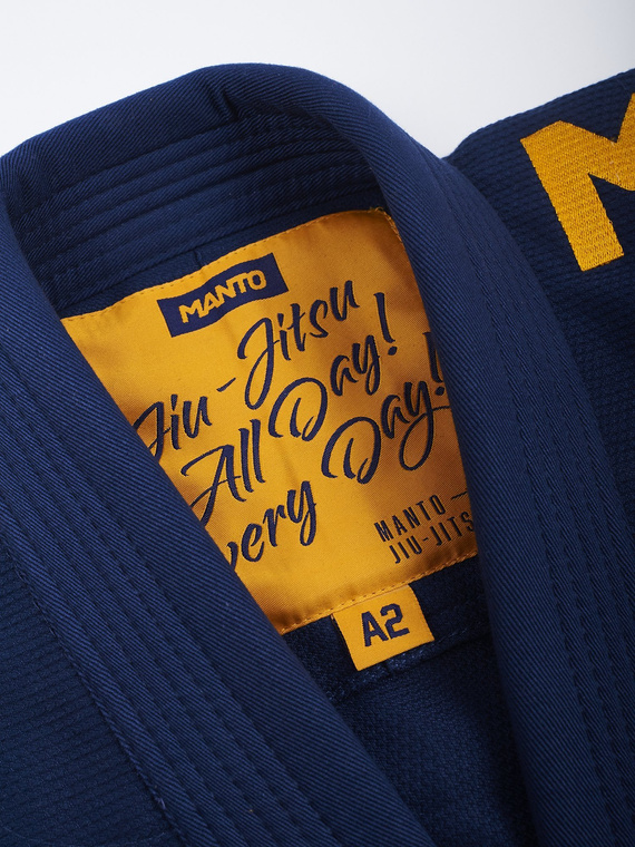 MANTO "X4" BJJ GI marine blau