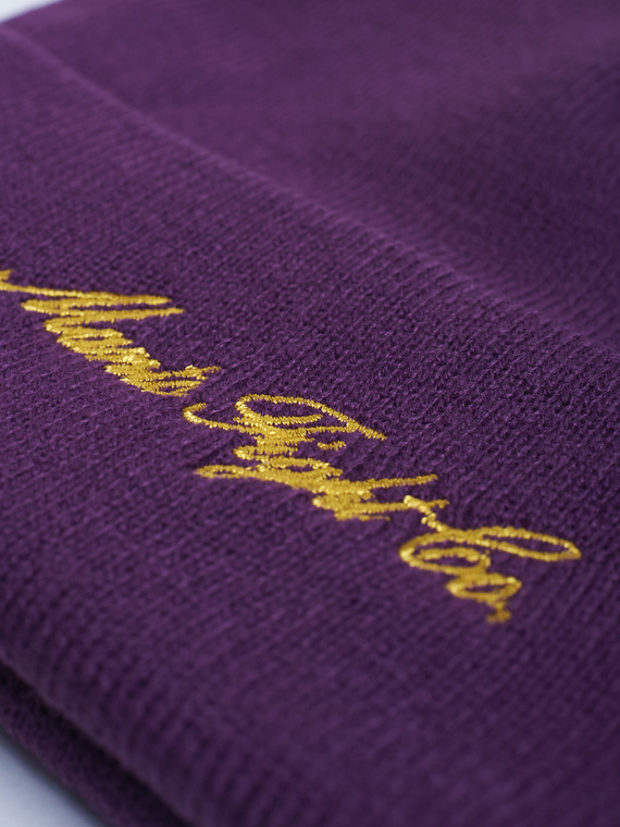 MANTO beanie ITALIC violett